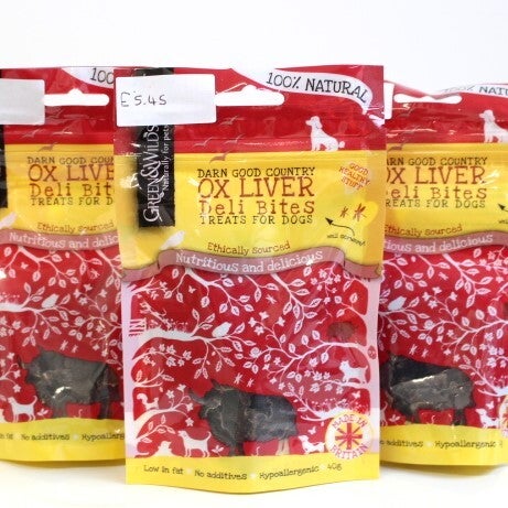 Green & Wilds Ox Liver Deli Bites 40g