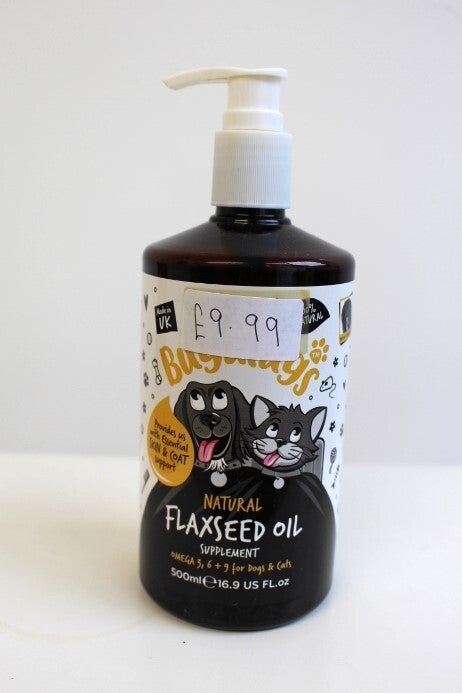Bugalugs Flaxseed Oil 500ml
