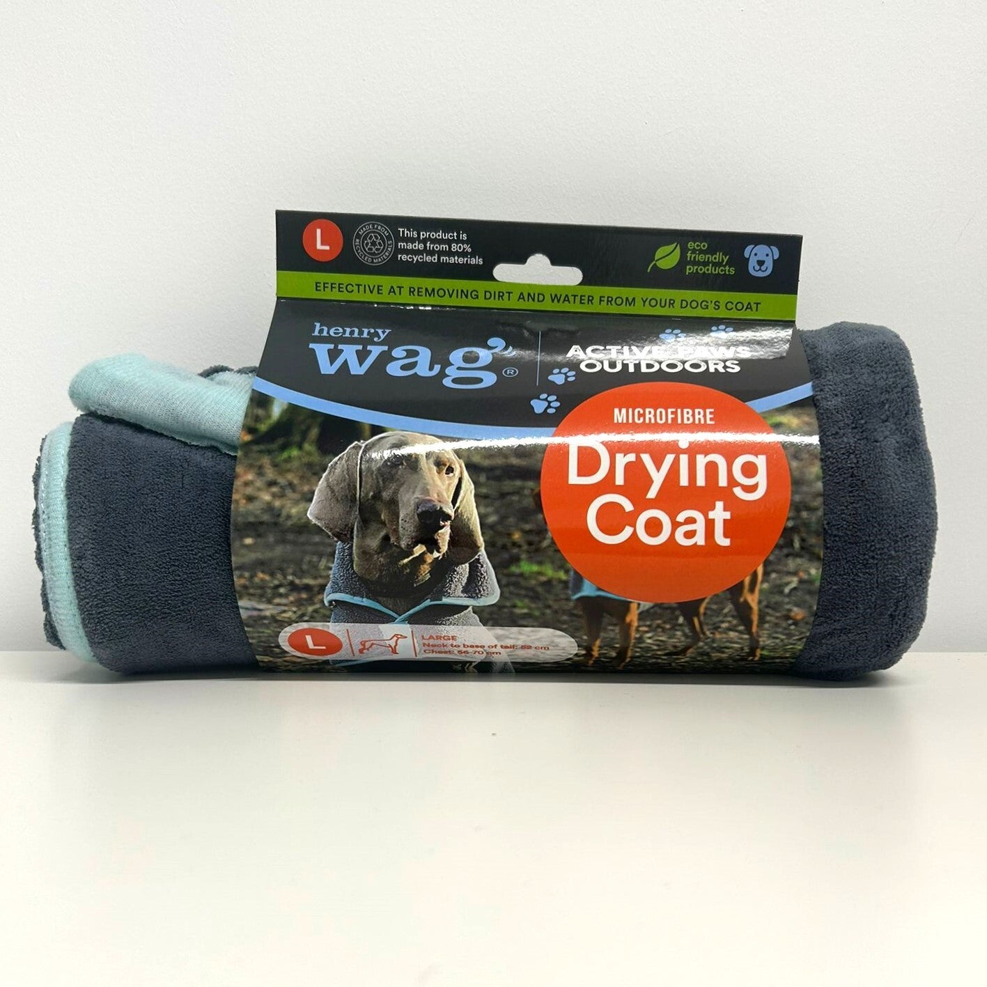 Henry Wag Microfibre Drying Coat