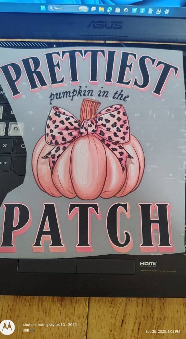 Prettiest patch dtf