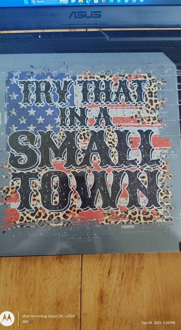 Try that in a small town dtf