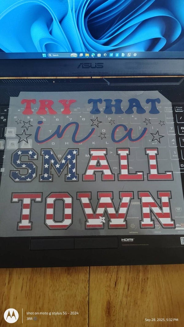 Try that in a small town dtf