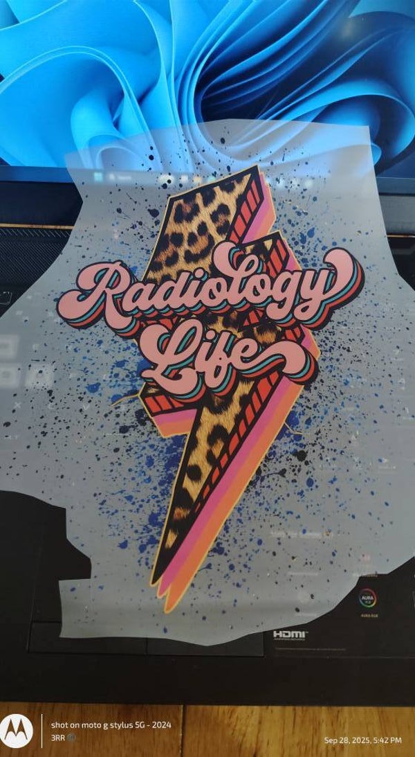 Radiology dtf print