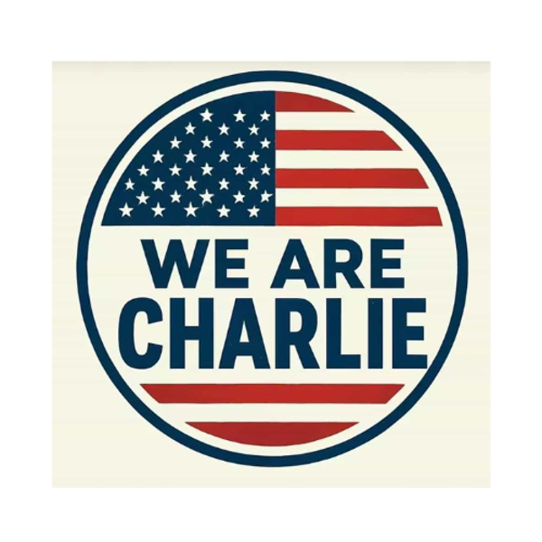 We Are Charlie dtf print