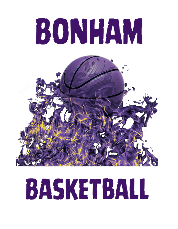 Bonham Basketball dtf print