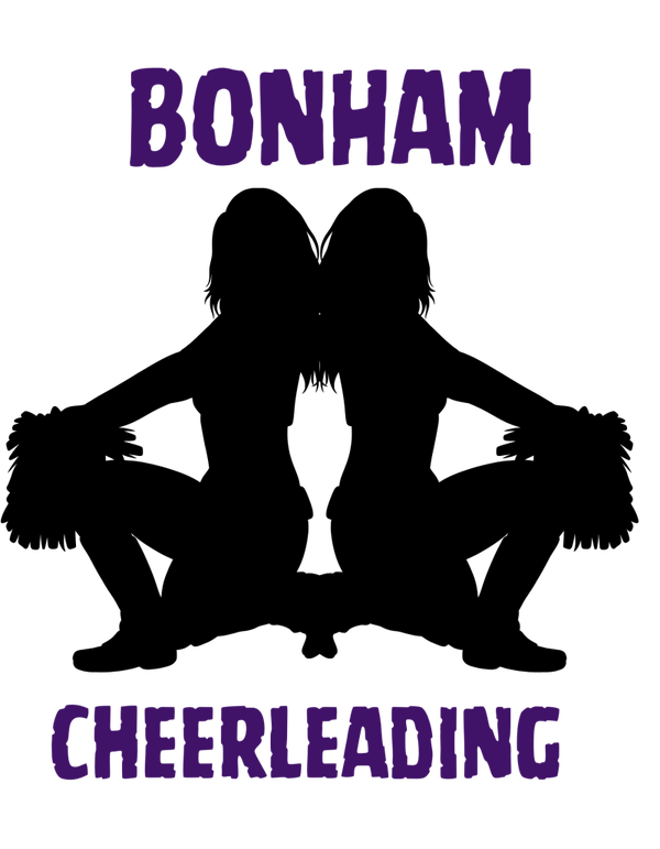 Bonham Cheerleading dtf print