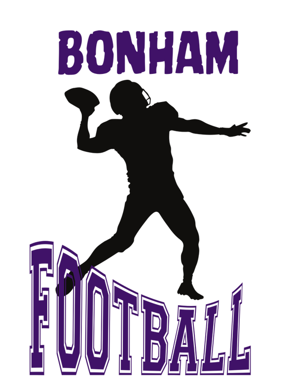 Bonham Football dtf print