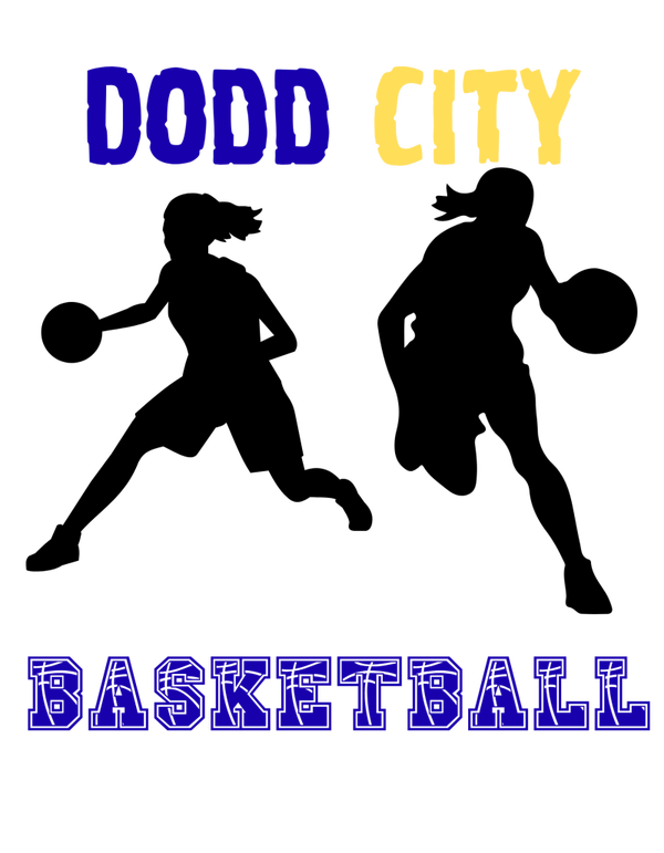 Dodd City basketball dtf print