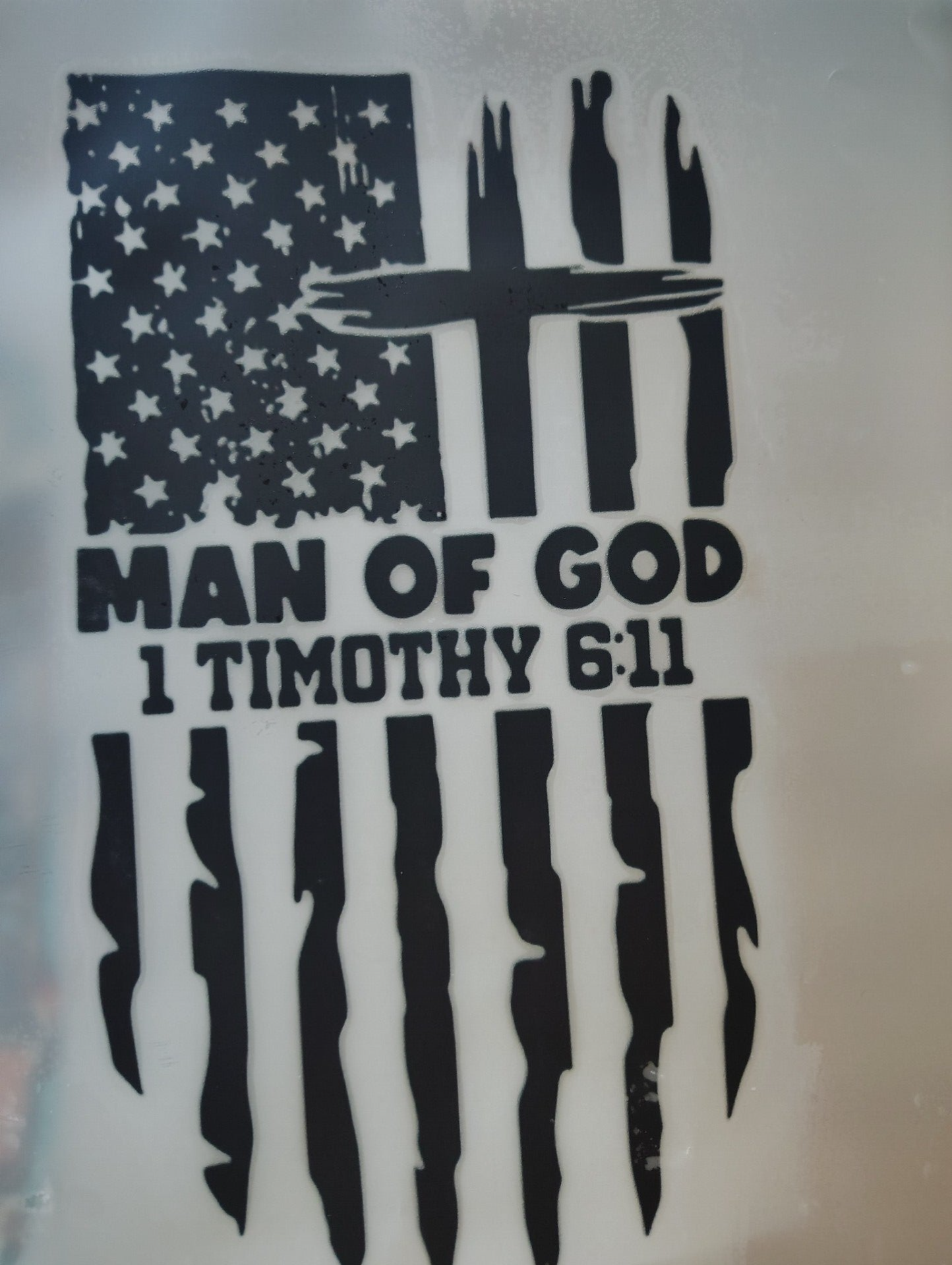 Man of God 1 Timothy 6:11 print