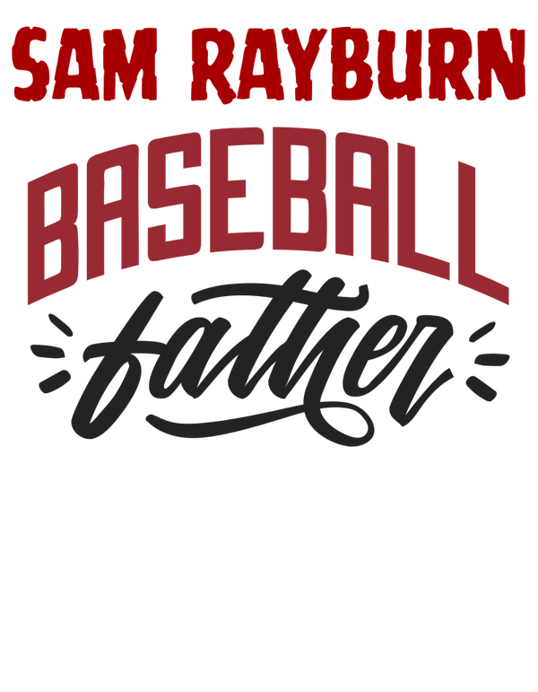 Sam Rayburn Father dtf print