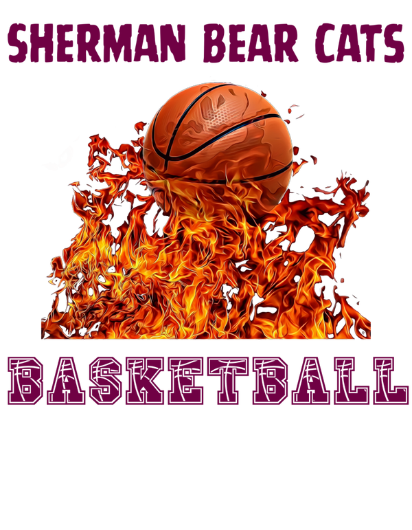 Sherman basketball dtf print