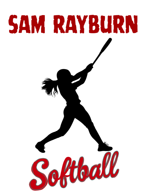 Sam Rayburn Softball dtf print