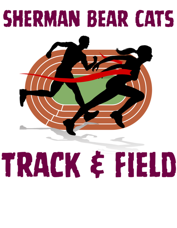 Sherman track and field dtf prints
