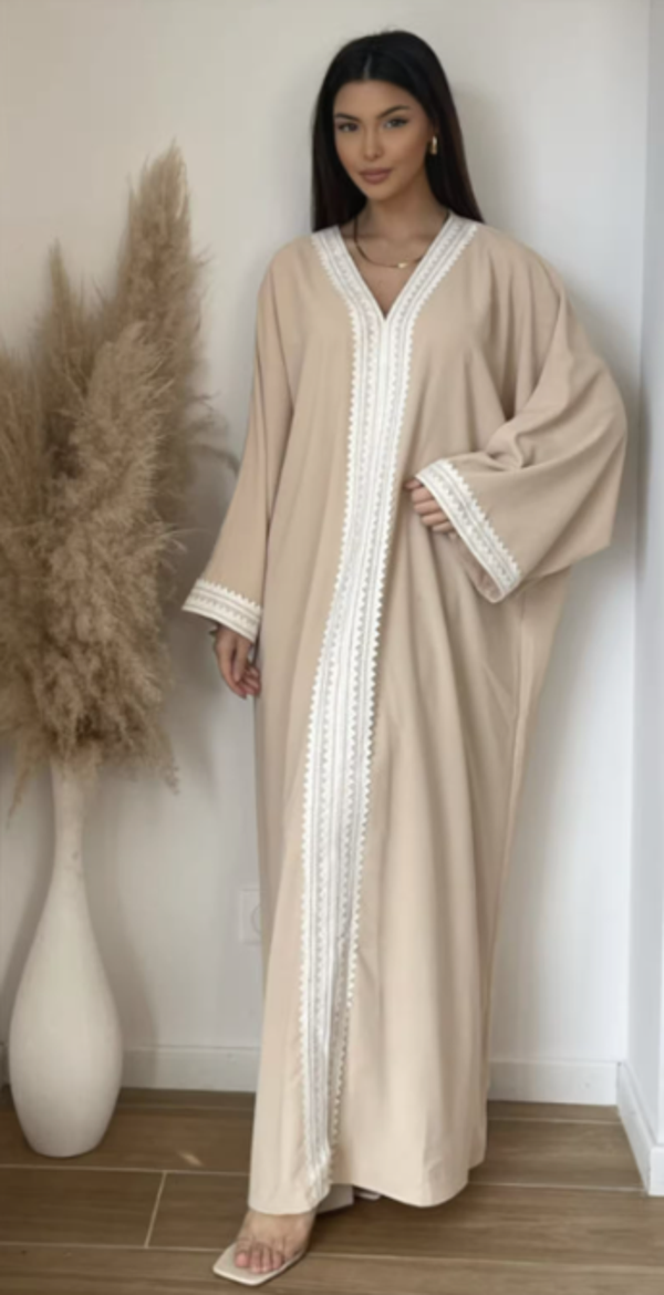 Beautiful Moroccan style Abaya dress. muslim dress