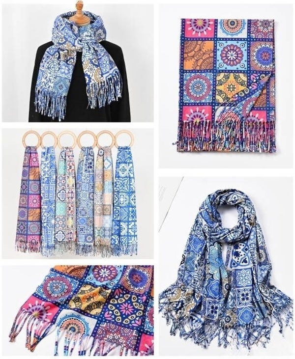 Beautiful patterned scarf