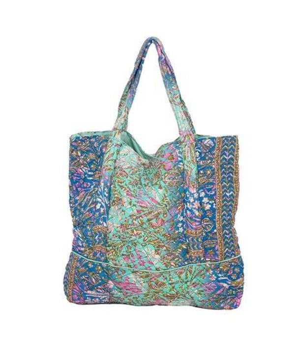 Bohemian tote bag, summer bag