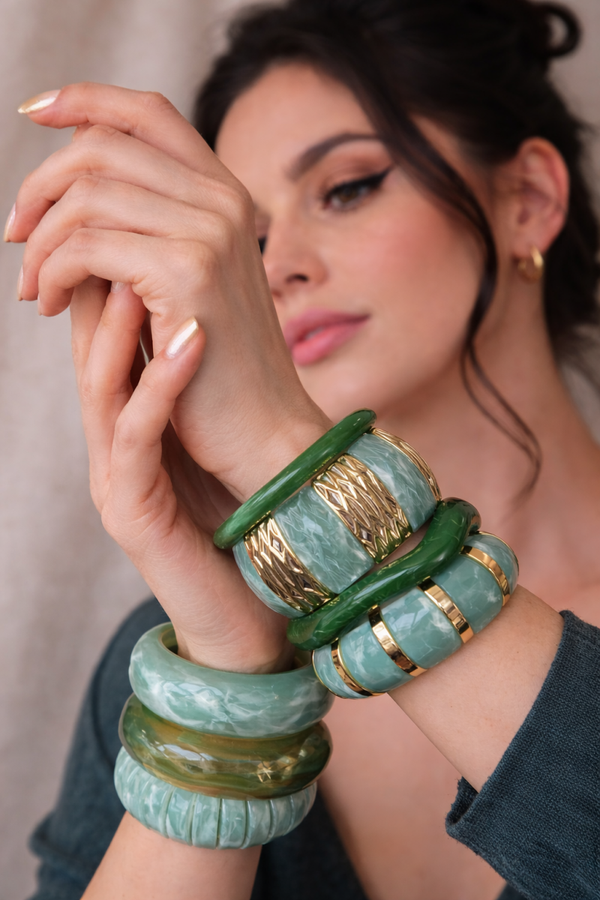 80s Style Acrylic Bracelets