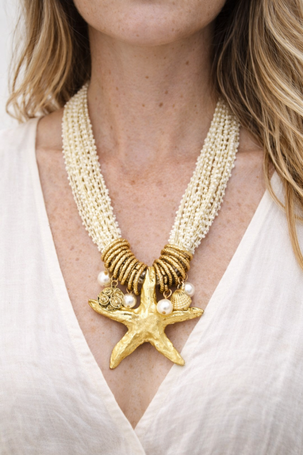 Eye-catching Boho Chic Starfish Necklace