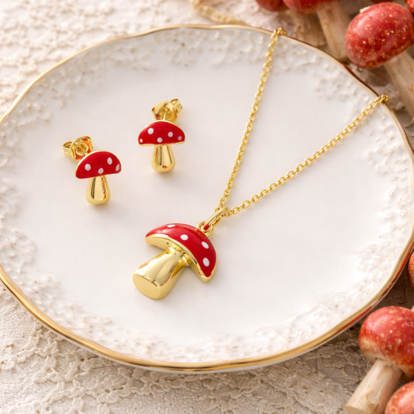 Red Mushroom Set