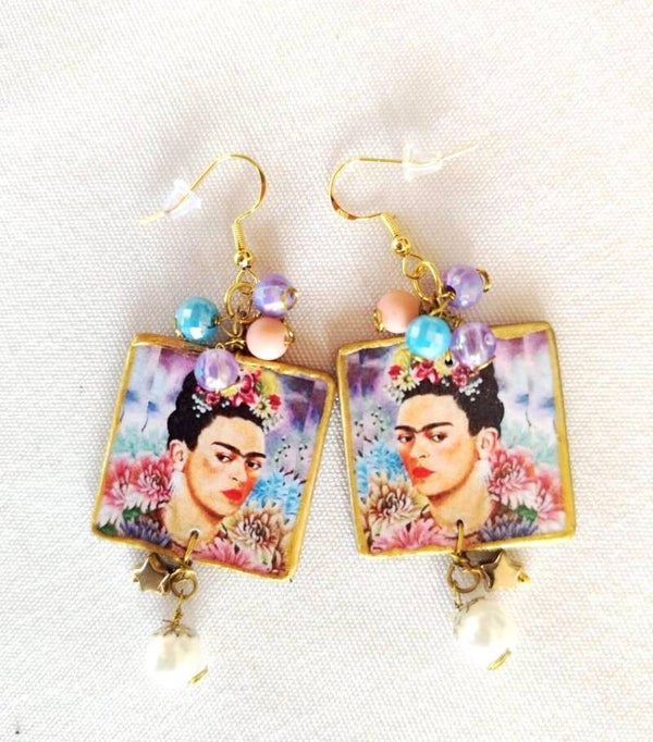 Frida Kahlo earrings