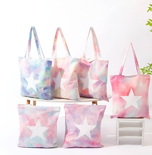 Star  Tote Bag Set of 12 bags