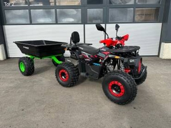 Quad 125ccm MRM Hunter 3 Gang Semiautom. /RG mit Anhängevorrichtung
