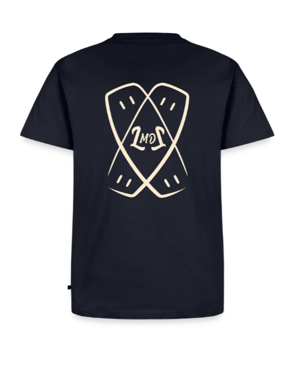 H2H Good Vibes shirts donkerblauw