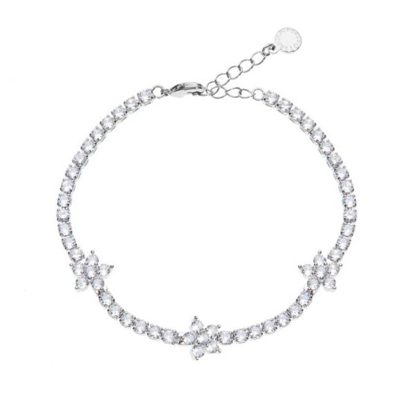 BRACCIALE TENNIS CON FIORELLINI