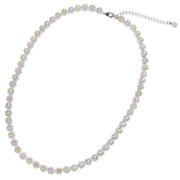 COLLANA FIORELLINI COLORATI