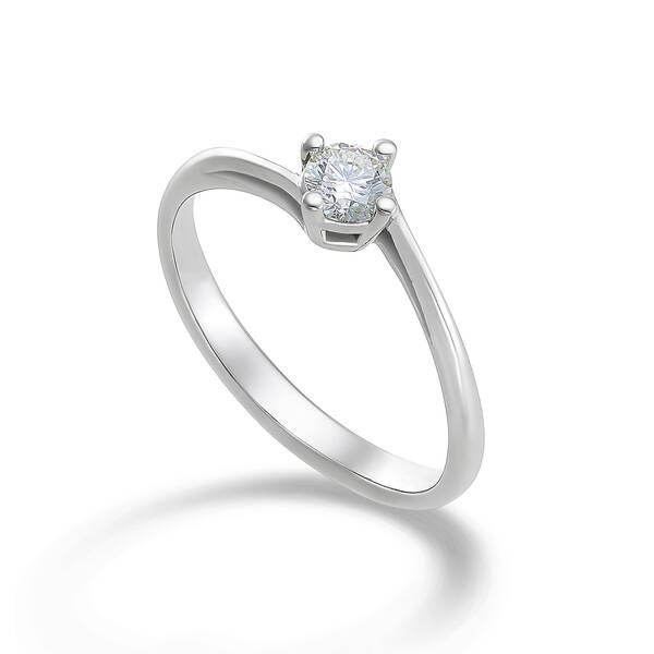 ANELLO 18K ct.0,15