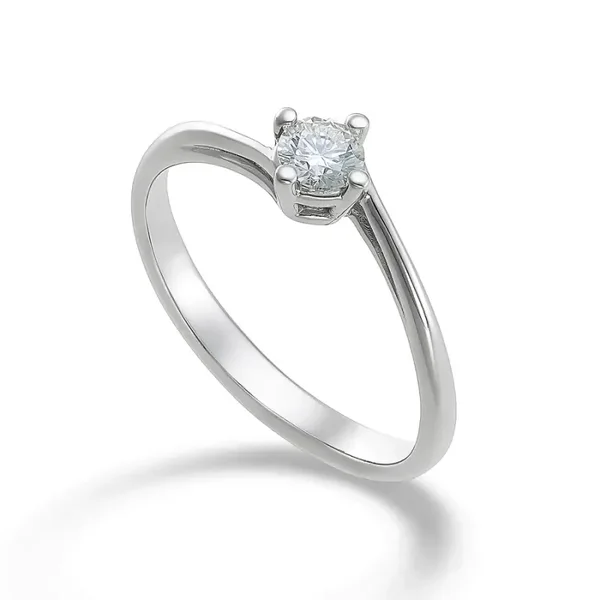 Anello in Oro 18kt e Diamanti modello Valentino classsico MA5051O4BR015