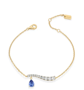 BRACCIALE GOCCIA TANZANITE