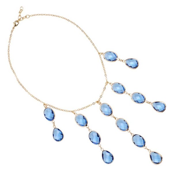 COLLANA PENDENTI IN CRISTALLI