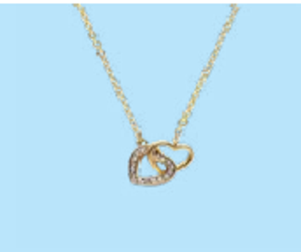 COLLANA CUORE DOPPIO