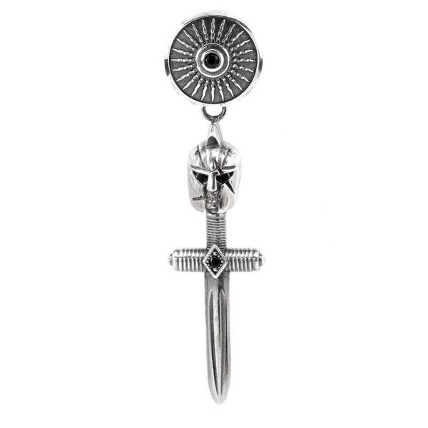 Orecchino Armatura Gladiatore Pietre