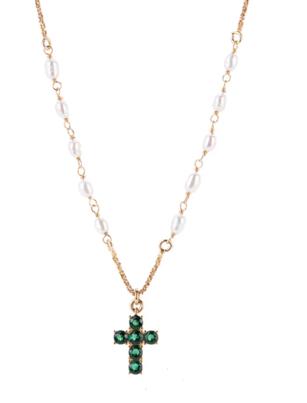 Collana Icona LUMAE PATRONUS - Pietre Verde