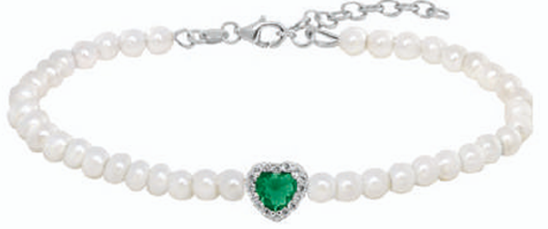 BRACCIALE ARGENTO mod Perla