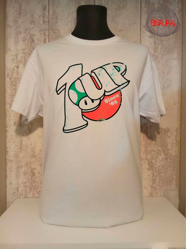 Camiseta 1 up 1 vida extra videojuego