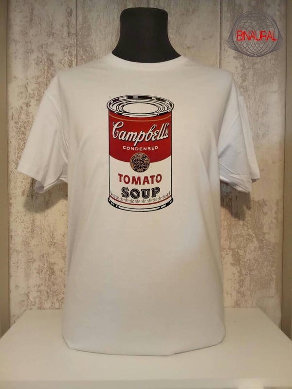 Camiseta sopa campbell andy wharhol