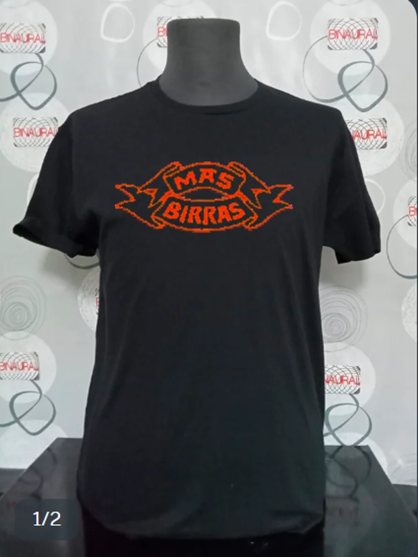 Camiseta mas birras