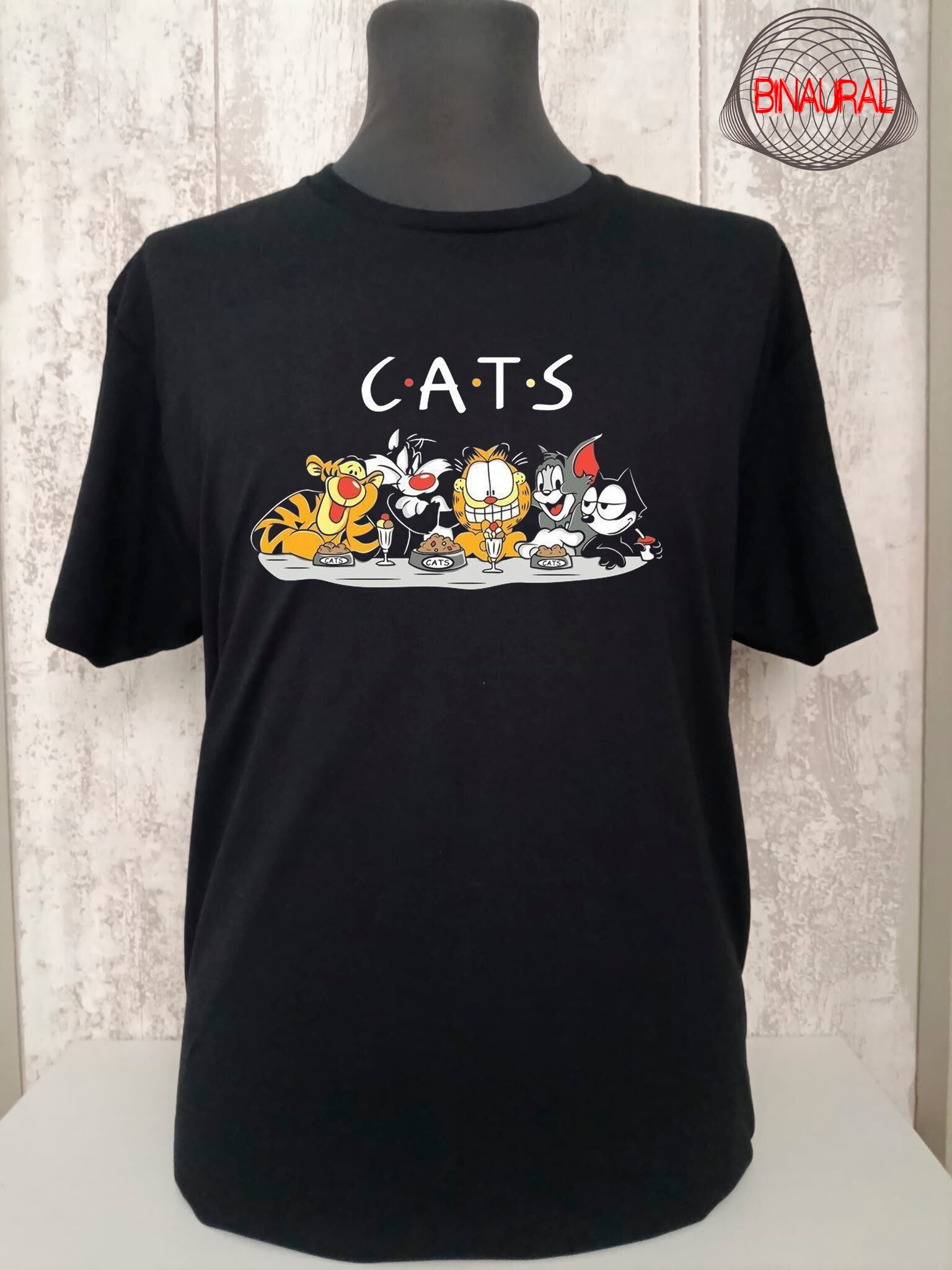 Camiseta  Cats Friends