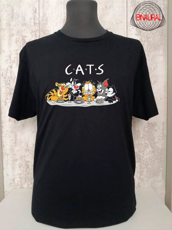 Camiseta  Cats Friends