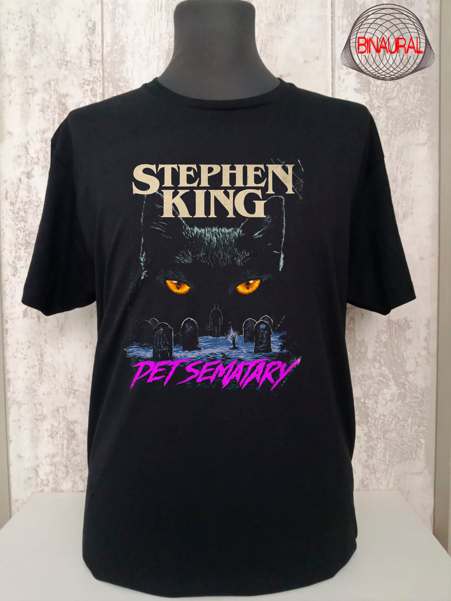 Camiseta Stephen king cementerio de animales