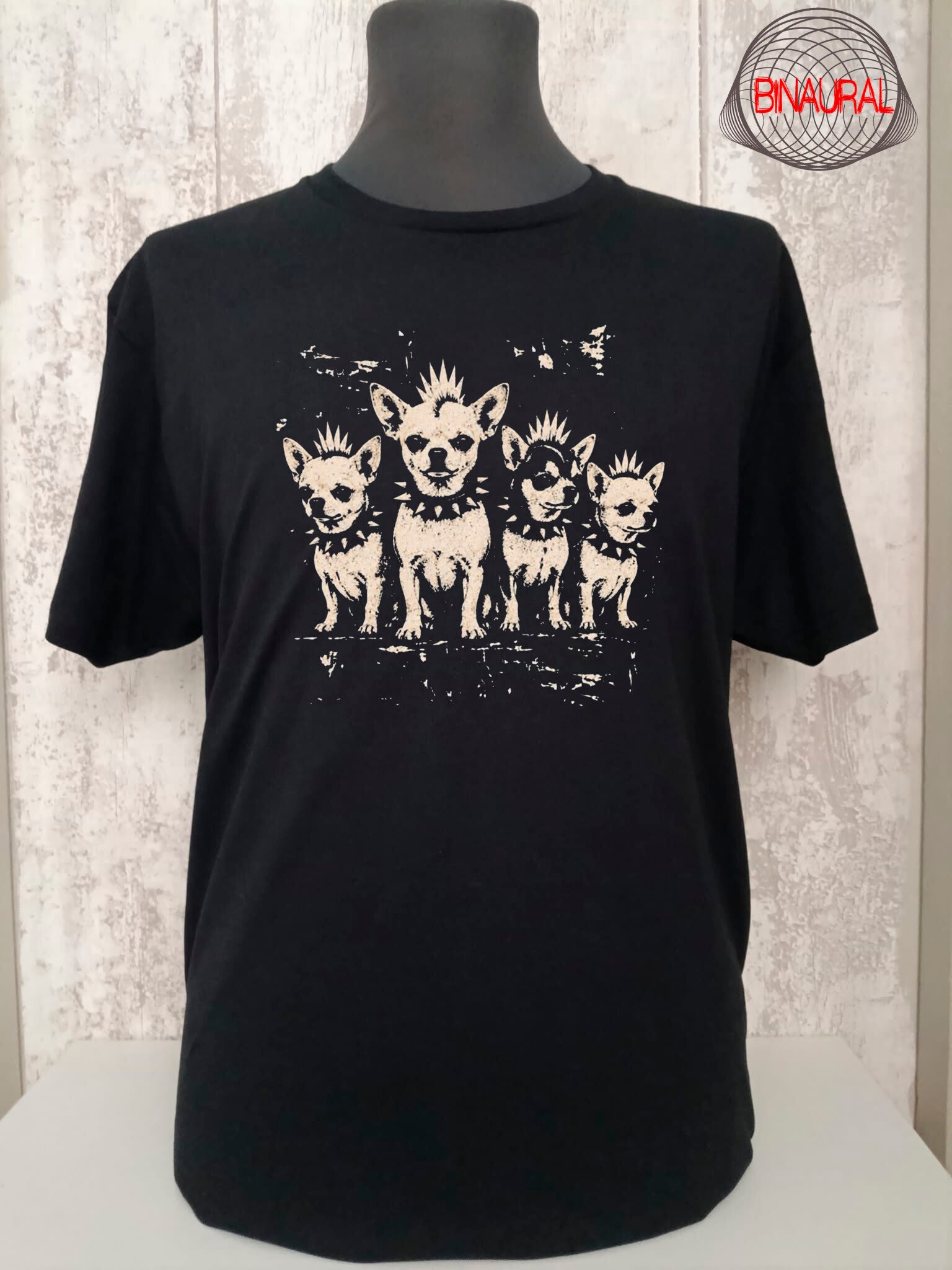 Camiseta Chiuahua punk