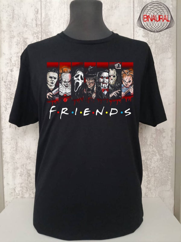 Camiseta friends terror