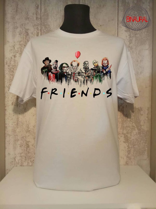 Camiseta friends terror