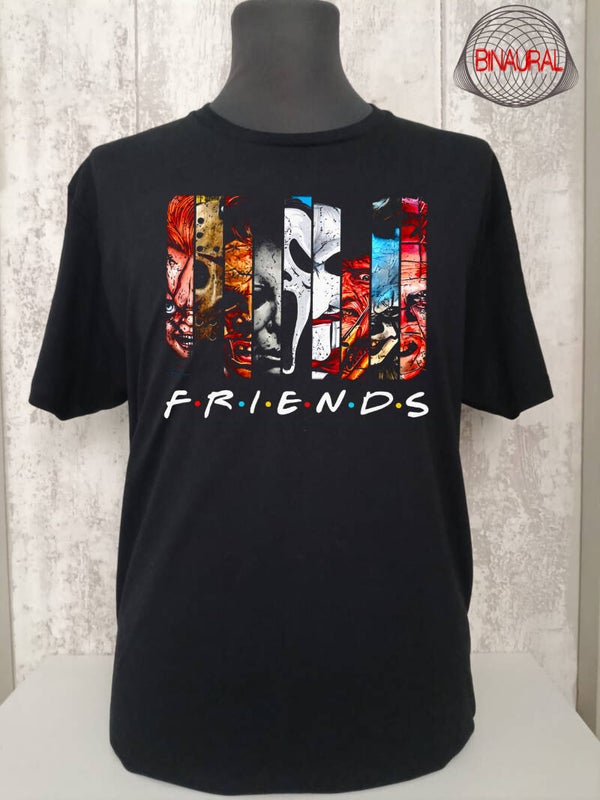 Camiseta friends terror
