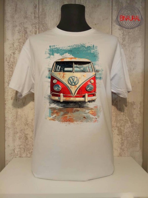 Camiseta furgoneta  60s