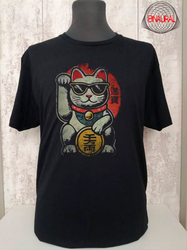 Camiseta Gato de la suerte