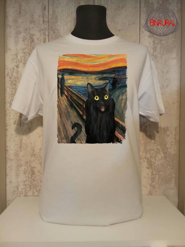 Camiseta gato - el grito